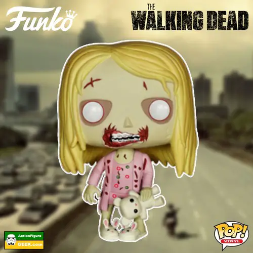 154 The Walking Dead Teddy Bear Girl Funko Pop!