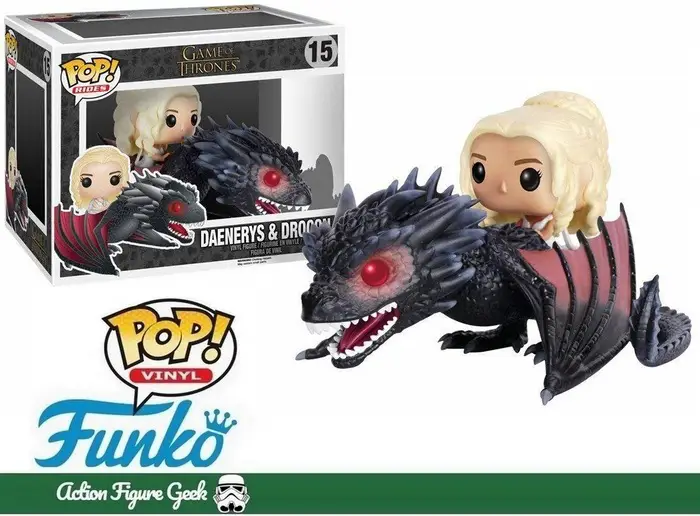 Daenerys and Drogon 2 Pack #15 Favourite Funko Pop