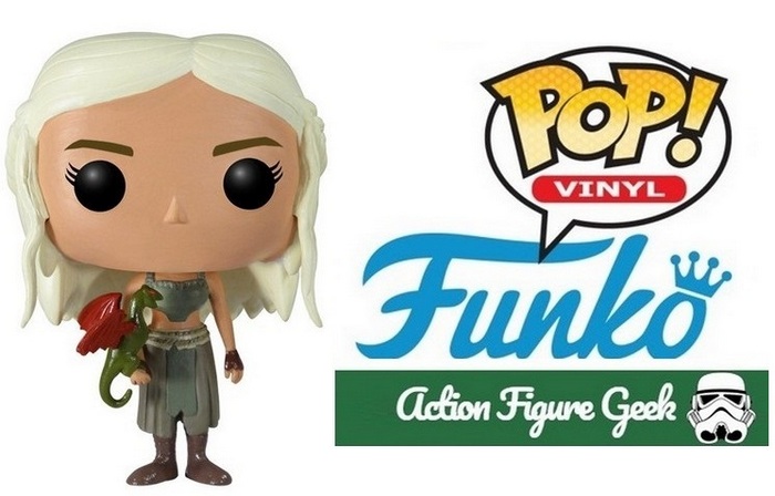 Daenerys Targaryen Vinyl Figure #03 [Green Dragon]