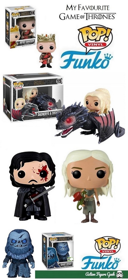 My Favourite Game Of Thrones Funko Pop Vinyls