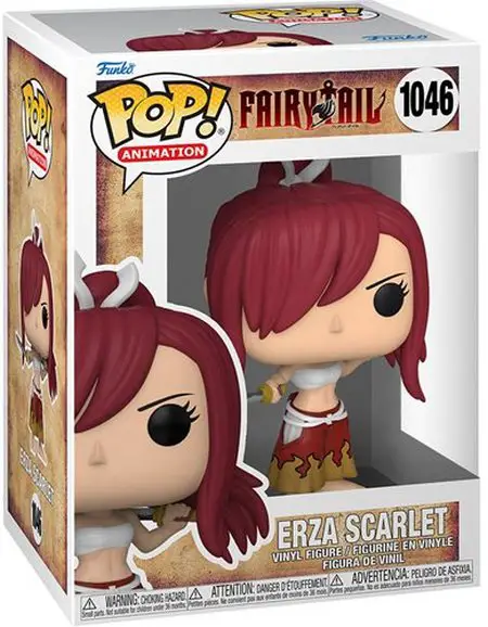 Product image 1046 Fairy Tail Erza Scarlet Funko Pop Figure - Funko Fair 2022