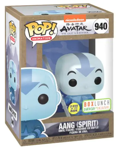 Product Image - Avatar: Last Airbender Aang (Spirit) GITD - BoxLunch Funko Pop Vinyl Figure 