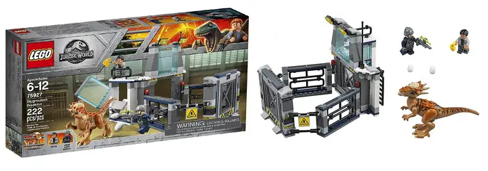 Product image - LEGO Jurassic World Stygimoloch Breakout 75927 Building Kit (222 Pieces)