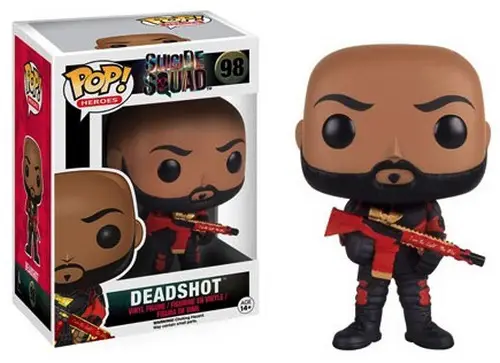 Product image - Suicide Squad - Deadshot 98 - Funko Pop Suicide Squad Checklist and Buyers Guide
