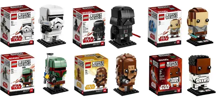 måtte heroin Dejlig Best LEGO Star Wars BrickHeadz - Buyers Guide, Checklist - UPDATED