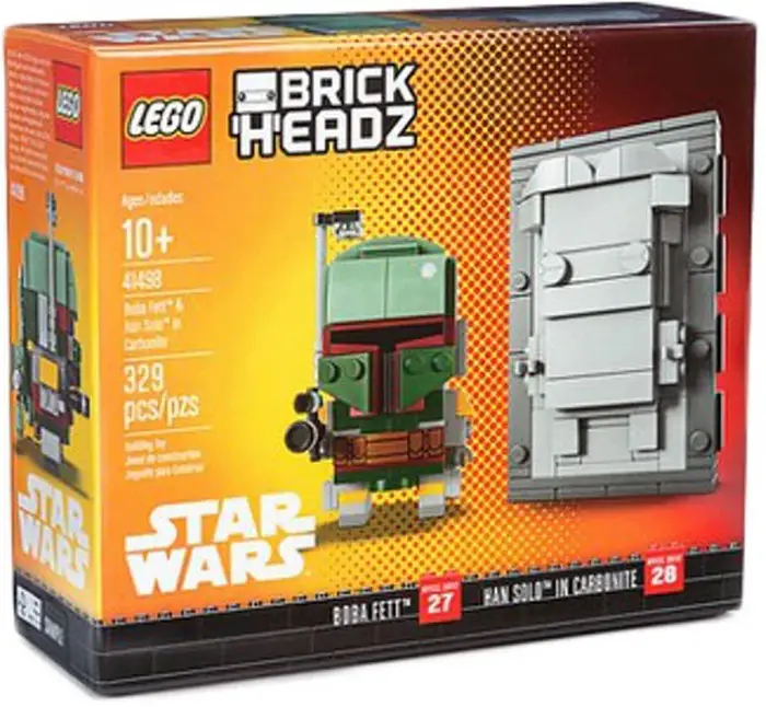 Product image - Boba Fett and Han Solo in Carbonite 41498 2-pack (329 Pcs)