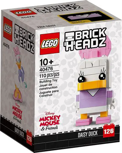 Product image - LEGO Disney BrickHeadz 40476 Daisy Duck
