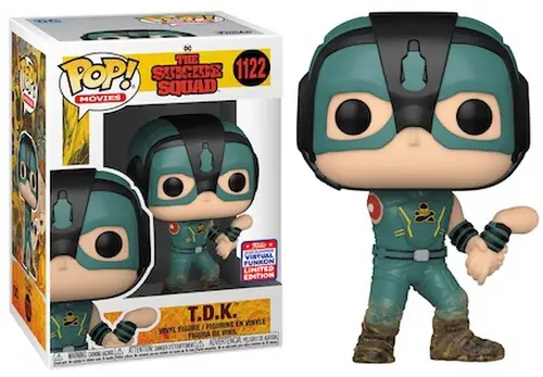 Product image - T.D.K. 1122- 2021 FunKon Exclusive - Funko Pop Suicide Squad Checklist and Buyers Guide