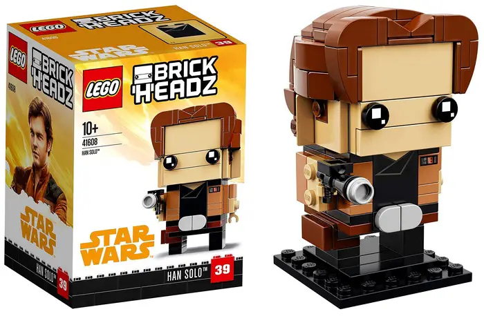 Product image - LEGO Star Wars - BrickHeadz - Han Solo 41608 (141 pcs)