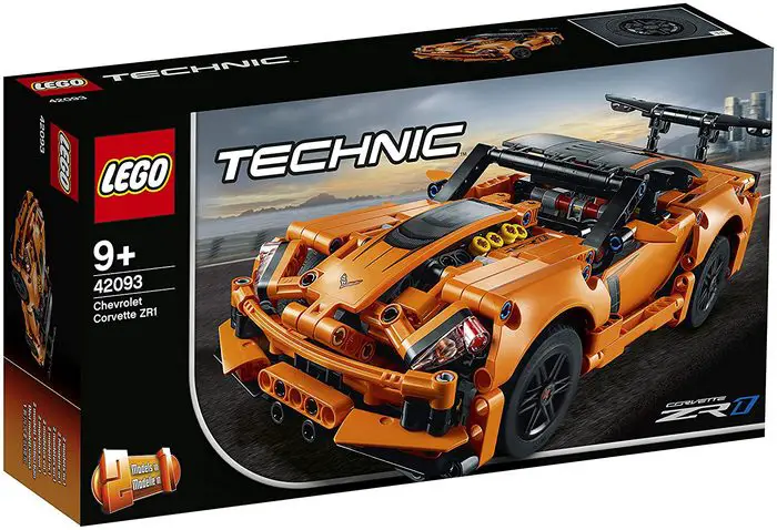 Product image - Chevrolet Corvette ZR1 42093 LEGO Technic Building Kit (579 Pieces)