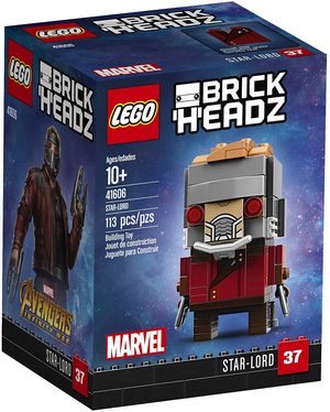 Product image - LEGO BrickHeadz Star-Lord 41606 (113 Piece)