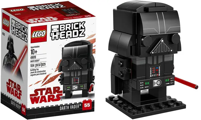 Product Image - LEGO Star Wars - BrickHeadz - Darth Vader 41619 (104 pcs)
