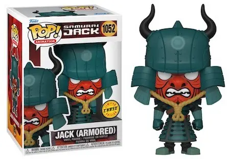 Product image - 1052 Jack (Armored) Chase Variant Funko Pop Samurai Jack Pop