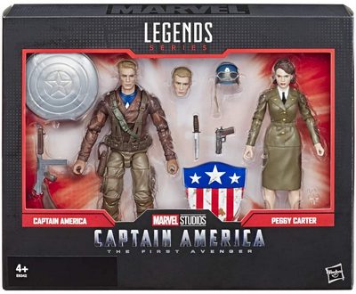 Marvel Legends Captain America and Peggy 2-pack