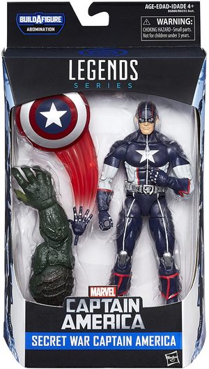 Product image -  Marvel Legends Captain America Secret War Action Figure