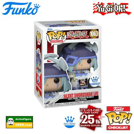 1063 Silent Swordsman - FunkoShop Exclusive and Yu-Gi-Oh 25th Anniversary Exclusive