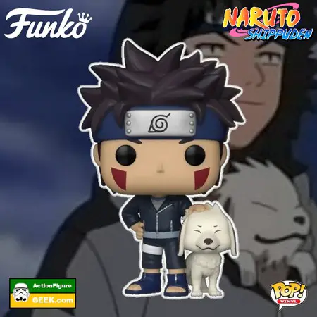 Product image 1194 Naruto Kiba with Akamaru Funko Pop