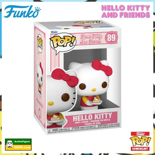 89 Hello Kitty and Friends Hello Kitty with Dessert Funko Pop! 