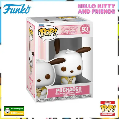 93 Hello Kitty and Friends Pochacco with Dessert Funko Pop!
