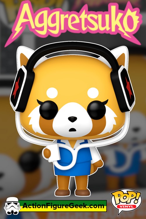 97 Aggretsuko - Aggretsuko With Headphones Funko Pop!