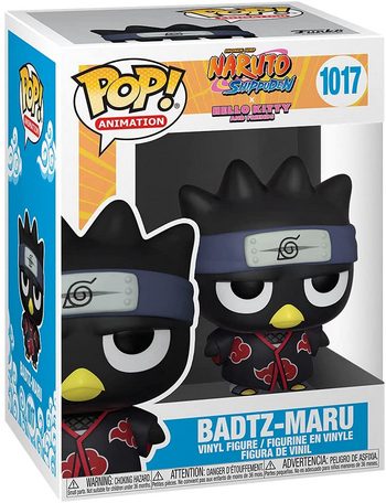 Product image - Funko Pop Naruto - Badtz -Maru 1017 - Naruto Hello KittyFunko Pop list