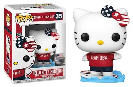 Product image - Hello Kitty x Team USA - 35 Hello Kitty (Surfing)