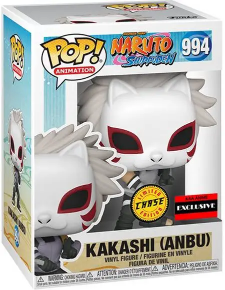 Product image Naruto: Shippuden Kakashi ANBU Pop Vinyl Figure - AAA Anime Exclusive Chase