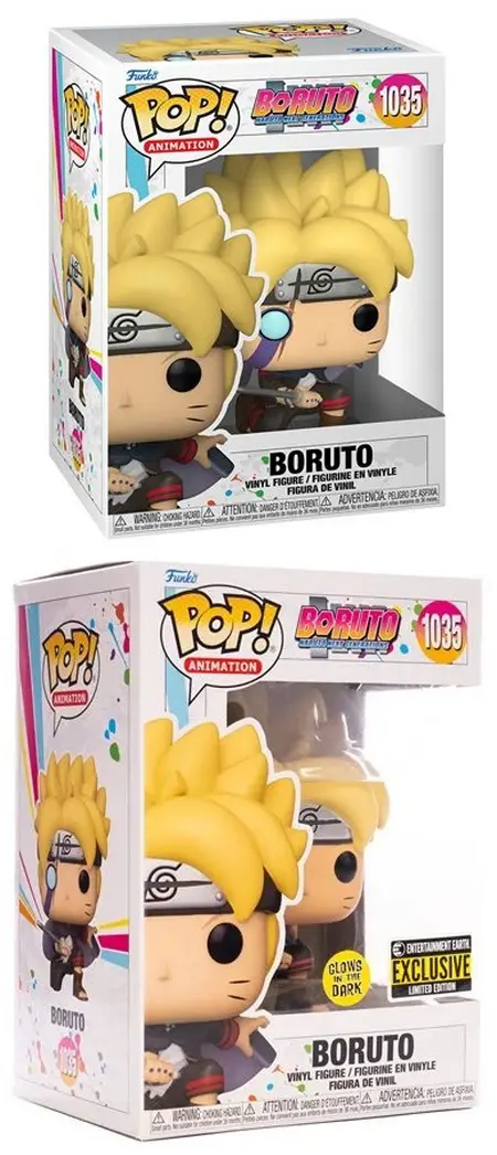 Product image 1035 Boruto with Marks Common and Boruto with Marks GITD  - Entertainment Earth Exclusive 