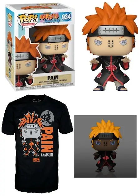 Product image 934 Pain - GameStop GITD with T -Shirt Exclusive and Special Edition