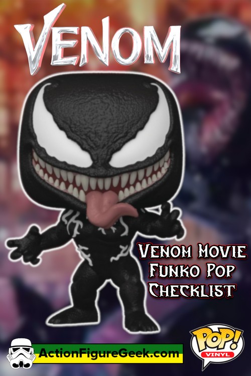 venom movie funko pop checklist