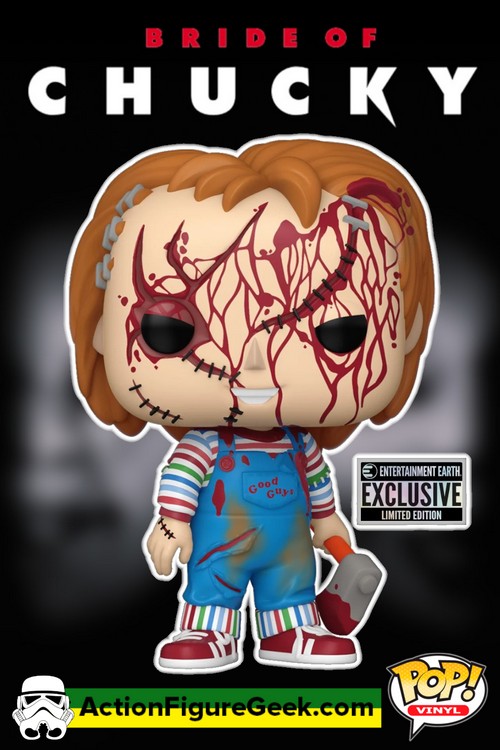 1694 Bride of Chucky - Chucky -Bloodied Funko Pop! Entertainment Earth Exclusive