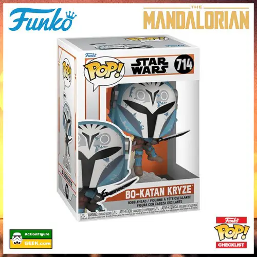714 The Mandalorian Bo-Katan Kryze with Darksaber and Jet Pack Funko Pop!
