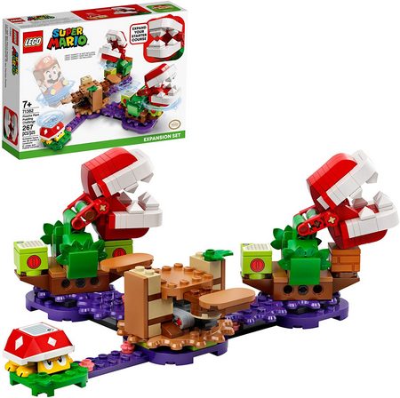 Product image - LEGO Super Mario 71382 - Piranha Plant Puzzling Challenge Expansion Set