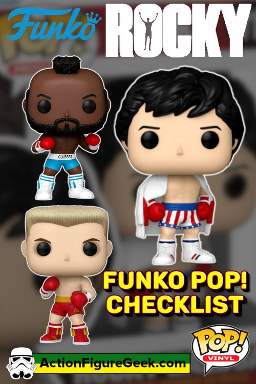 Rocky Funko Pop! Checklist