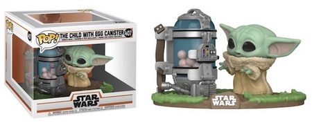Product image - The Mandalorian - 407 The Child with Egg Canister - The Child Funko Pop Checklist