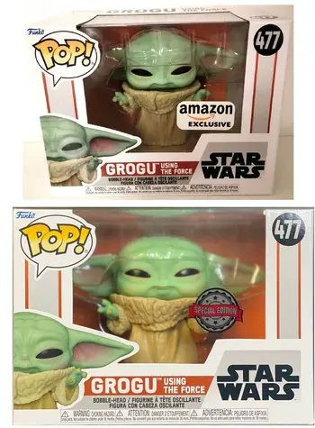 Product images - Grogu using the force - Amazon Exclusive and Special Edition