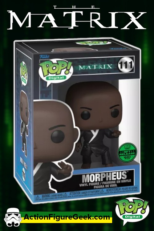 111 The Matrix -  Morpheus NFT Digital Funko Pop! (1550 PCS)