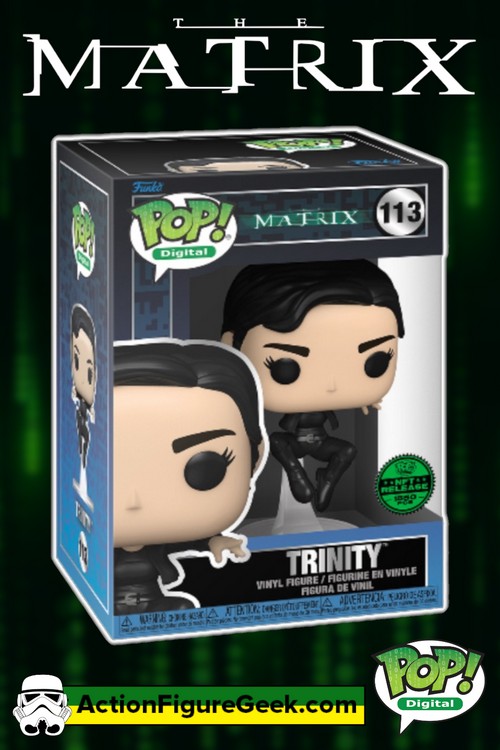 113 The Matrix -  Trinity NFT Digital Funko Pop! (1550 PCS)