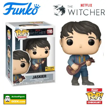 1195 Jaskier Hot Topic Exclusive and Special Edition - The Witcher Netflix Funko Pop Checklist