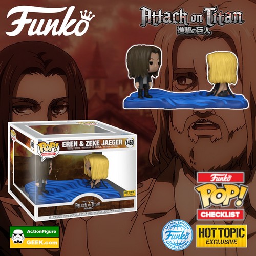 Funko Pop Attack on Titan Checklist, Gallery, Exclusives, Variants