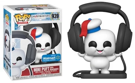 Product image - Mini Puft Funko Pop Figure with Headphones 939 - Walmart Exclusive