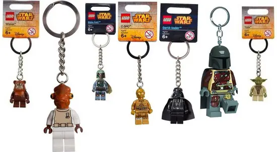 Star Wars LEGO Figurine Keychain > L 850996 Dark Vador