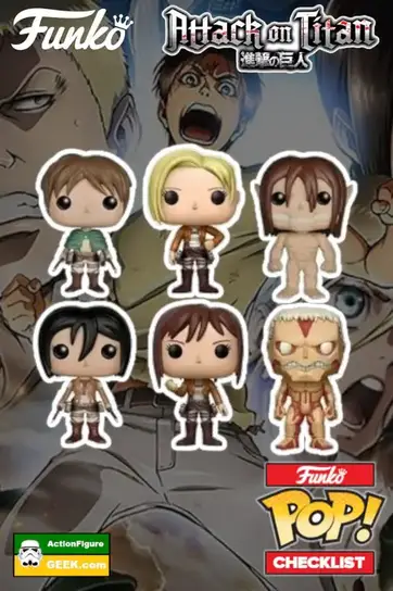 Funko Pop Attack on Titan Figures Checklist and Buyers Guide