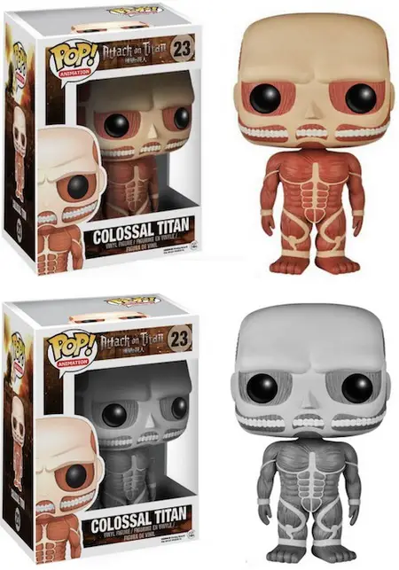Product image - Attack On Titan Figures - 23 Colossal Titan 6 inch Pop