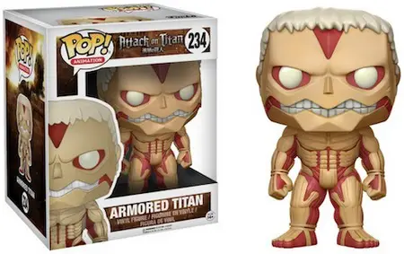 Product image - Attack On Titan - 234 Armored Titan 6 inch AOT Pop Figure