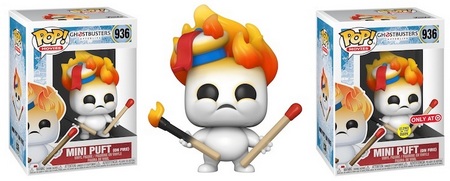 Product image - 936 Mini Puft  on fire and Mini Puft ib fire GITD - Target Exclusive