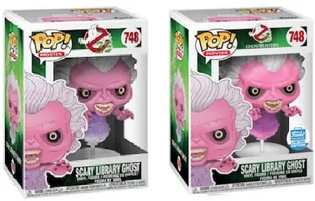 Product images Ghostbusters - 748 Scary Library Ghost - Scary Library Ghost Translucent - FunkoShop Exclusive
