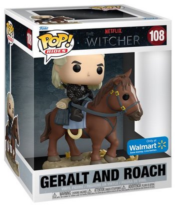 Product image Geralt and Roach Walmart Exclusive - The Witcher Netflix Funko Pop Checklist