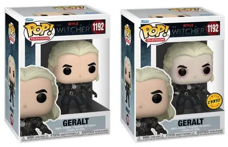 Product images Geralt Netflix The Witcher common and Chase Variant