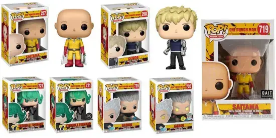 One Punch Man Funko Pop Checklist and Buyers Guide - Incl Exclusives